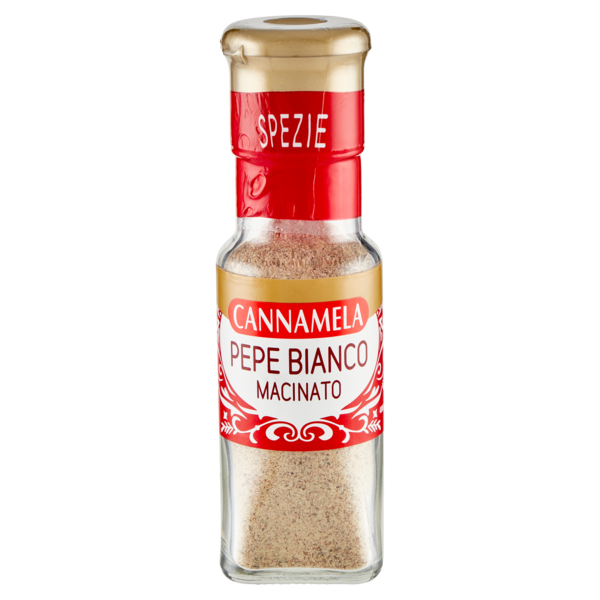 Cannamela Spezie Pepe Bianco Macinato 50 g