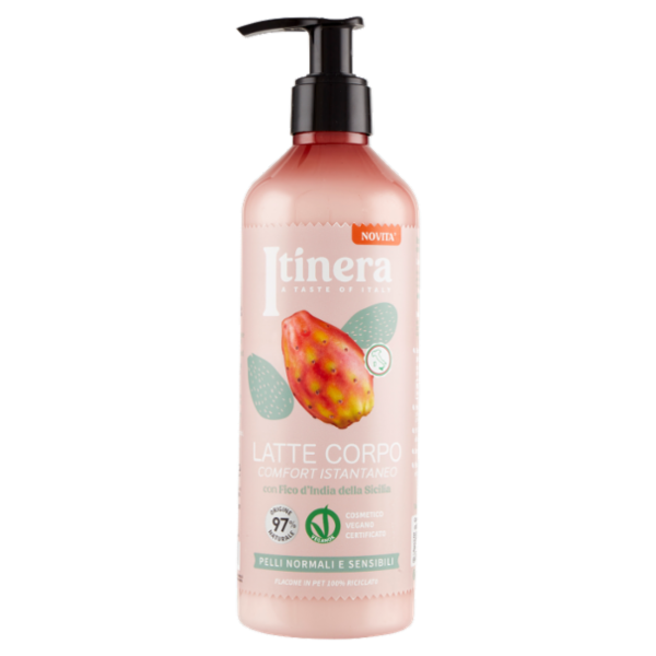 Itinera Latte Corpo Comfort Istantaneo con Fico d'India della Sicilia 370 ml