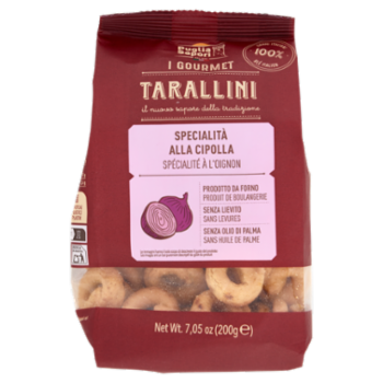 Puglia Sapori I Gourmet Tarallini Specialità Alla Cipolla 200 g