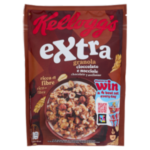 Kellogg's Extra Granola Cioccolato e Nocciole 375 g