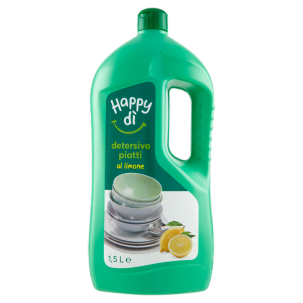 Happy dì Detersivo Piatti al Limone 1,5 L