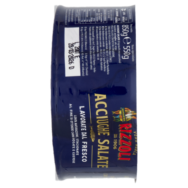 Rizzoli Acciughe Salate 850 g
