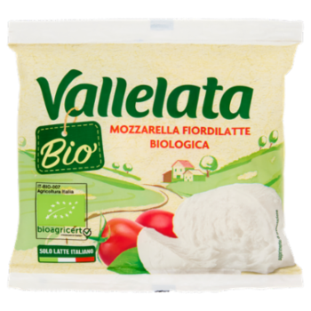 Vallelata Bio Mozzarella Fiordilatte Biologica 100 g