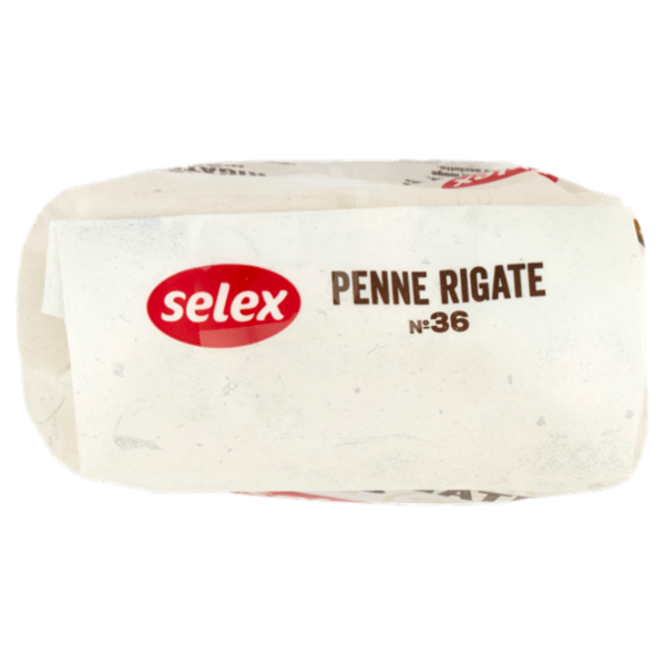 Selex Pasta di Semola Trafilata al Bronzo Penne Rigate 500 g