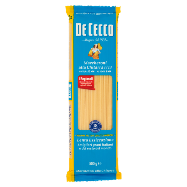 De Cecco Maccheroni alla Chitarra n°13 500 g