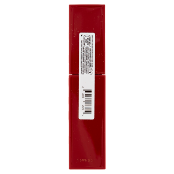 Maybelline New York Rossetto a Lunga Tenuta Effetto Vinilico Superstay Vinyl Ink 125 Keen