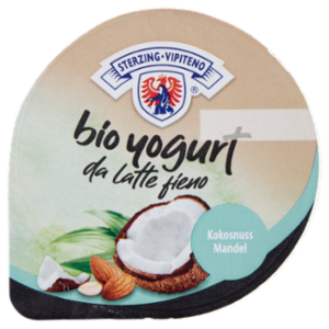 Sterzing Vipiteno Bio Yogurt Da Latte Fieno Cocco Mandorle 170 g