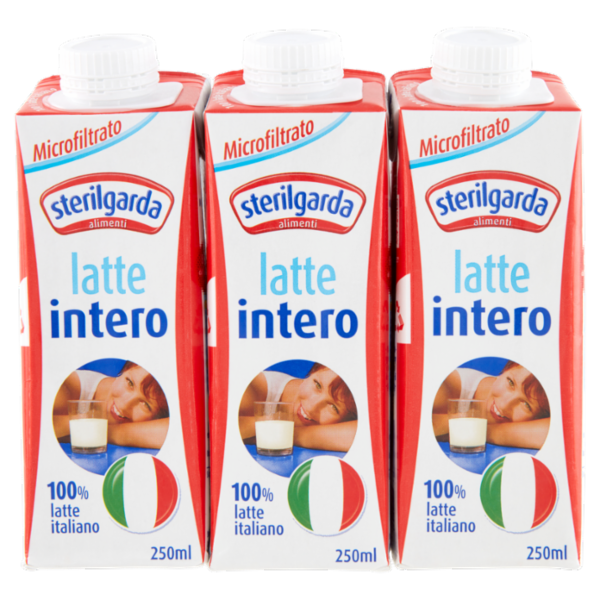 sterilgarda latte intero Microfiltrato 3 x 250 ml