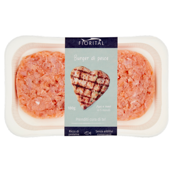 Fiorital Burger di pesce 180 g