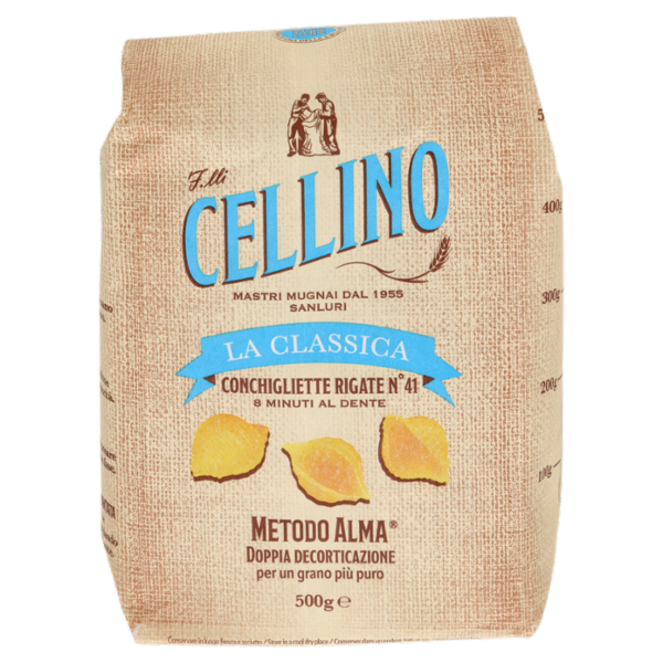 F.lli Cellino La Classica Conchigliette Rigate N°41 500 g