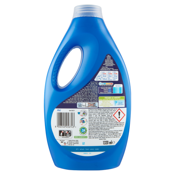 Dash Detersivo Lavatrice Liquido per Bucato Classico 24 Lavaggi