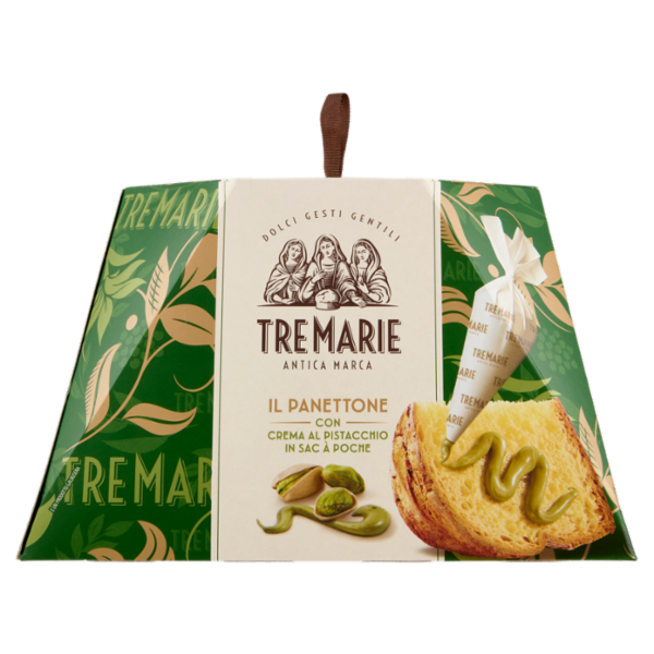 Tre Marie il Panettone con Crema al Pistacchio in Sac à Poche 950 g