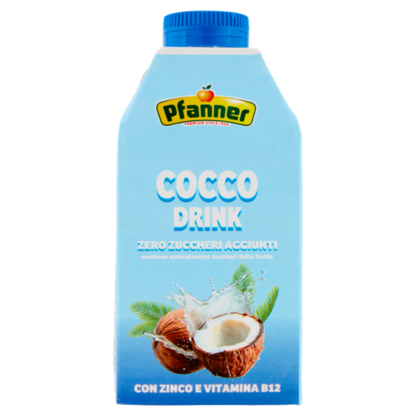 Pfanner Cocco Drink Zero Zuccheri Aggiunti 500 ml