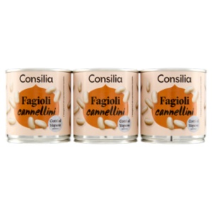 Consilia Fagioli Cannellini Al Vapore 3x150 g