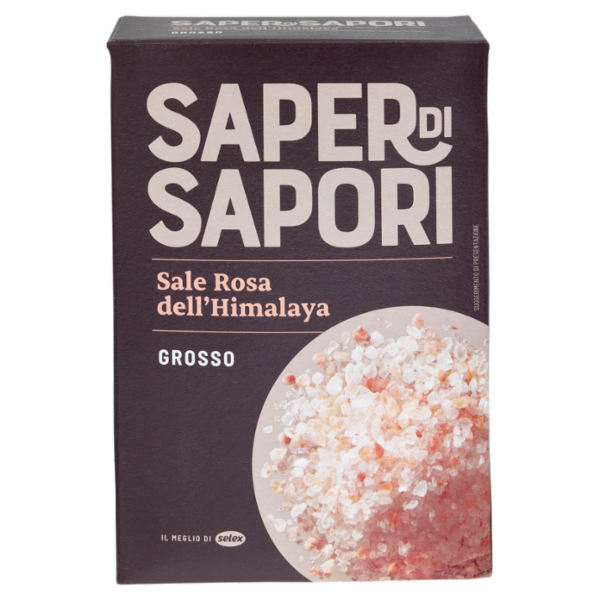Selex Saper di Sapori Sale Rosa Himalaya Grosso 1 kg