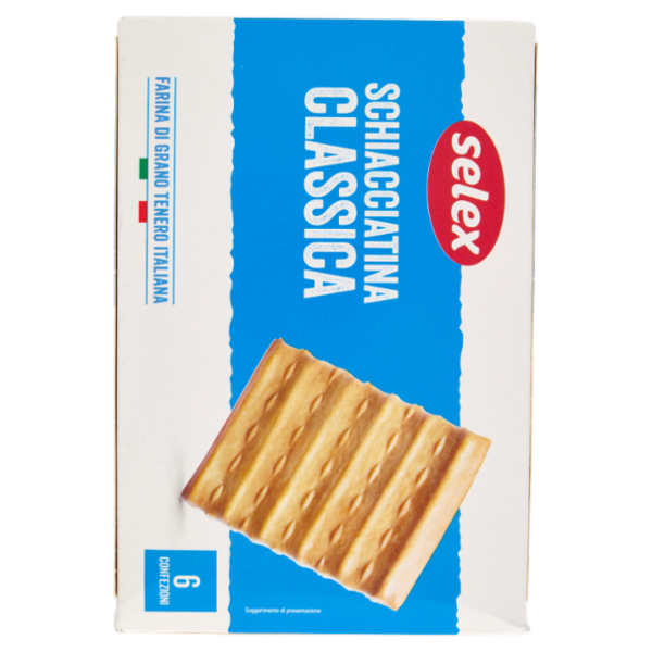 Selex Schiacciatine Classiche 6 Porzioni da 37,5 g