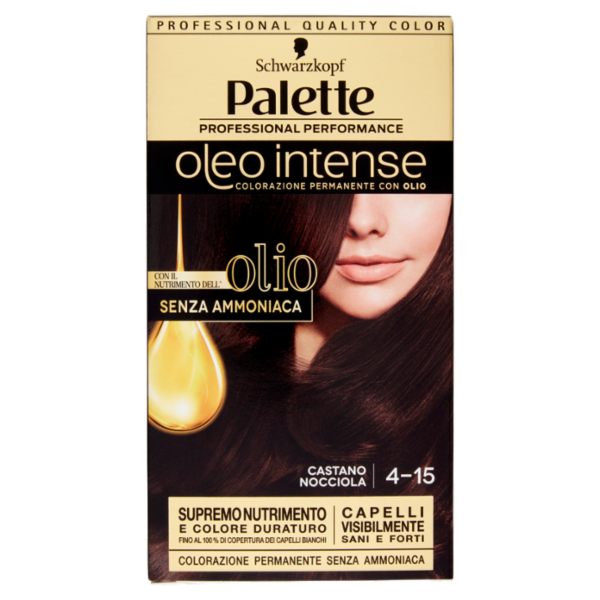 Palette oleo intense Castano Nocciola 4-15