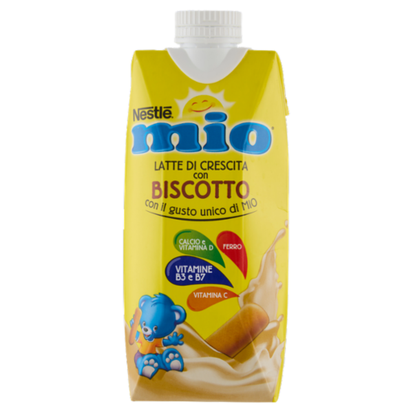 NESTLÉ MIO Latte di Crescita con Biscotto Liquido Brick 500ml
