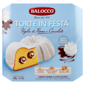 Balocco Torte In Festa Voglia Di Panna e Cioccolato 400 g