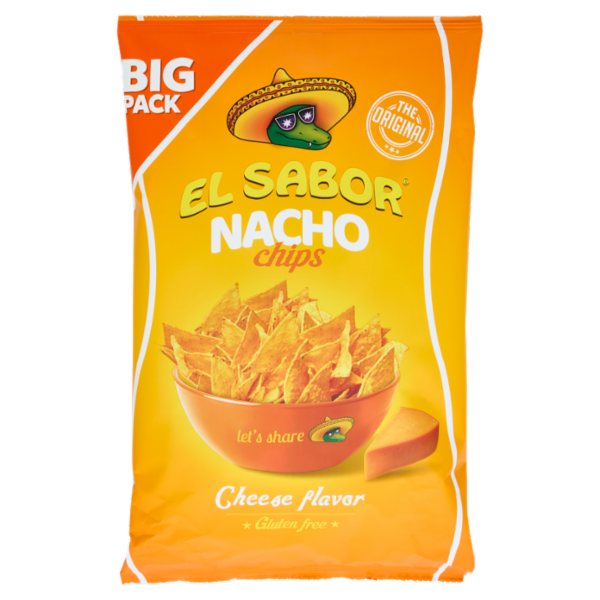 El Sabor Nacho chips Cheese flavour 180 g