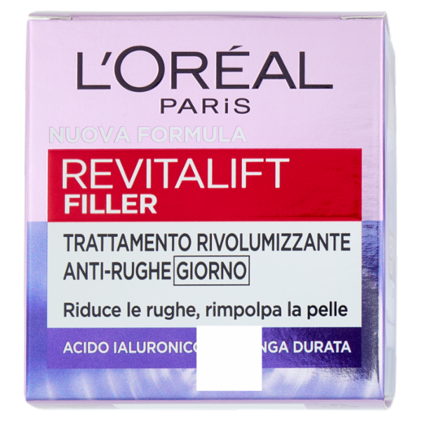 L'Oréal Paris Revitalift Filler Trattamento Rivolumizzante Anti-Rughe Giorno 50 ml
