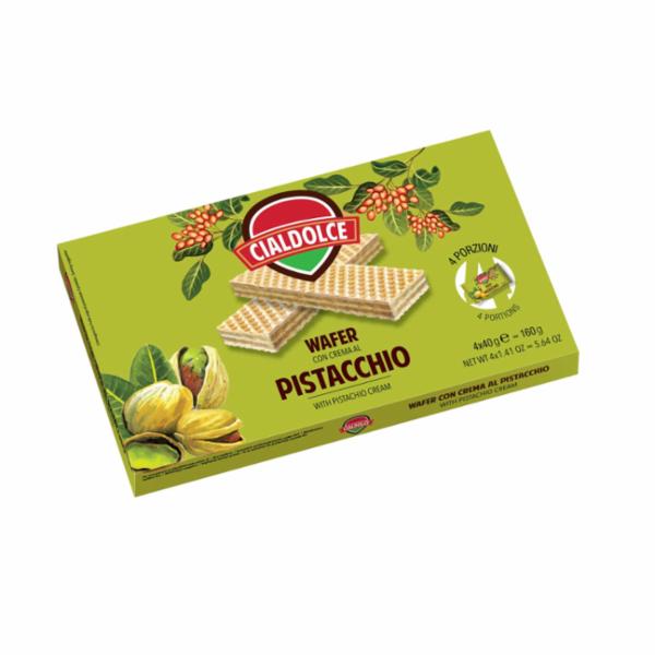 Cialdolce Wafer con Crema al Pistacchio 160 g
