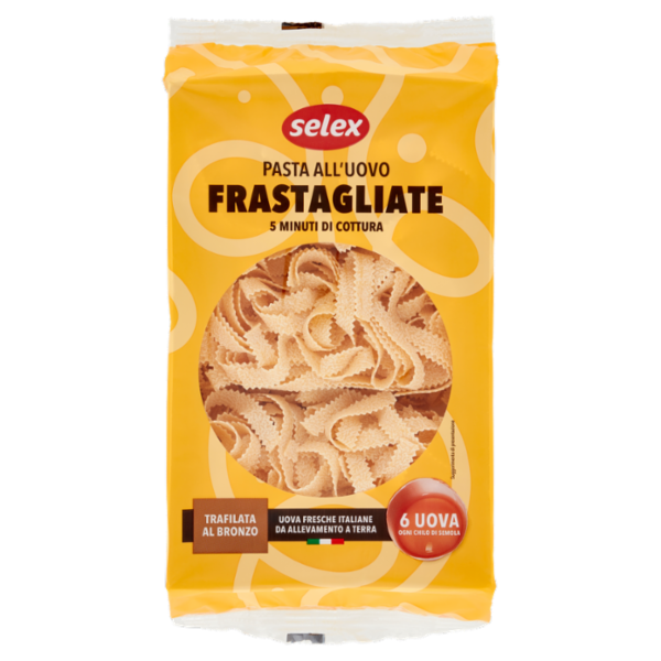 Selex Pasta all'Uovo Frastagliate 250 g