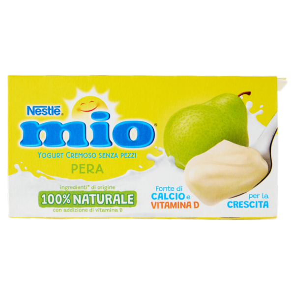 NESTLÉ MIO Yogurt Cremoso Senza Pezzi Pera 2x125g