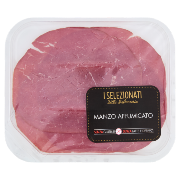 Lenti I Selezionati della Salumeria Manzo Affumicato 0,100 kg