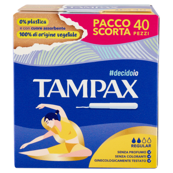 Tampax Regular 40 pz
