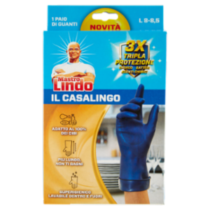 Mastro Lindo Il Casalingo Guanti L 8-8,5 1 Paio