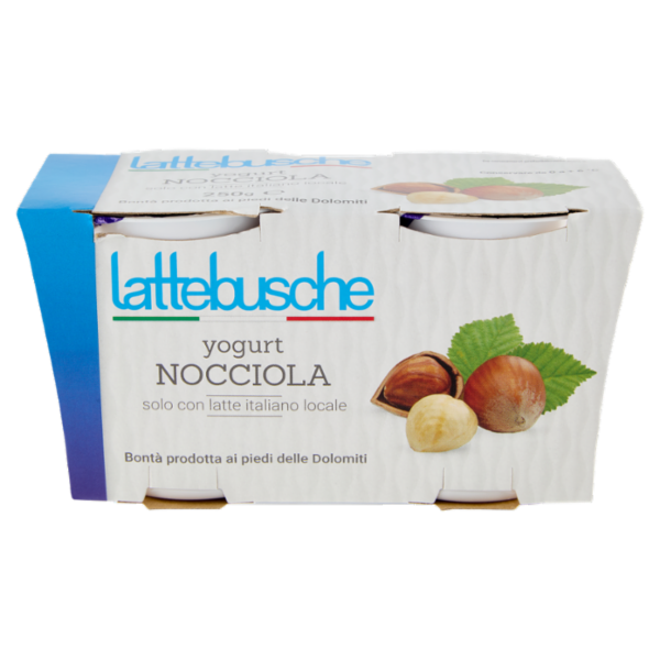 lattebusche yogurt Nocciola 2 x 125 g