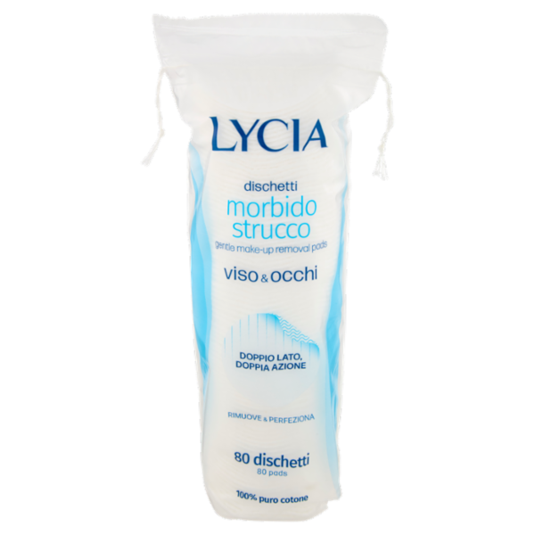 Lycia dischetti morbido strucco viso & occhi 80 pz