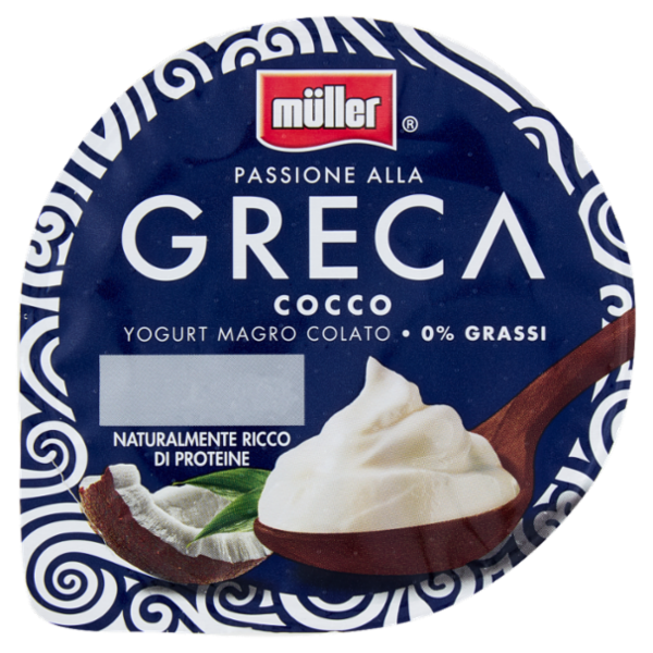 müller Passione alla Greca Cocco Yogurt Magro Colato 150 g