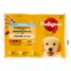 Pedigree Junior Manzo Riso/Pollo Gelatina cibo umido cane 4x100g
