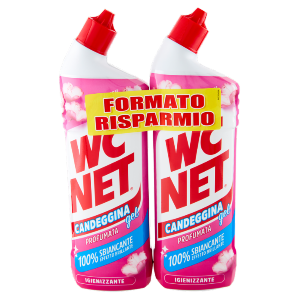 WC Net Candeggina gel Profumata Flower Fresh 2 x 700 ml