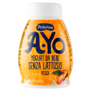 Arborea A-Yo Yogurt Da Bere Senza Lattosio Pesca 200 g