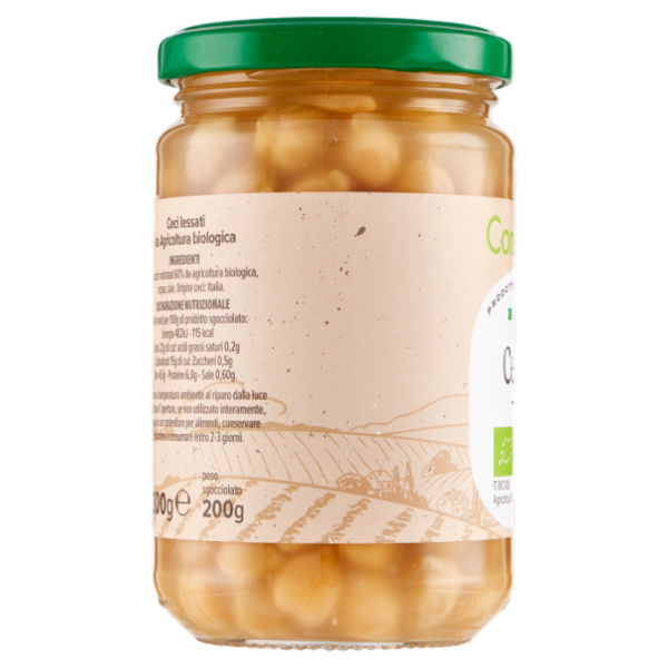 Consilia Ceci Lessati Italiani Biologici 300 g
