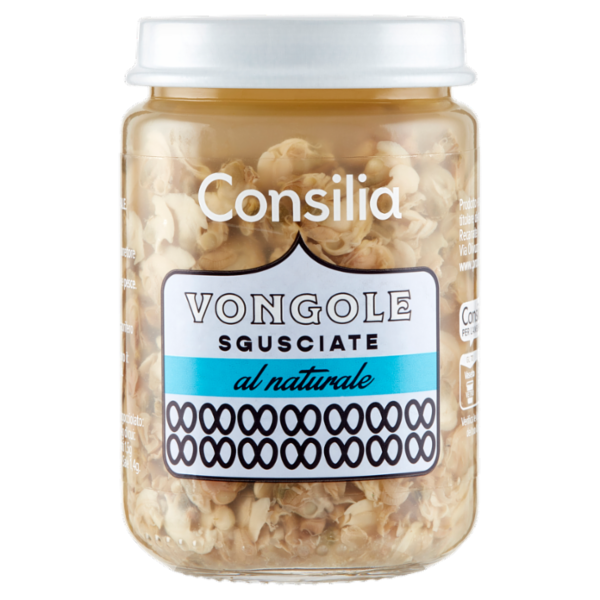 Consilia Vongole Sgusciate al Naturale 130 g