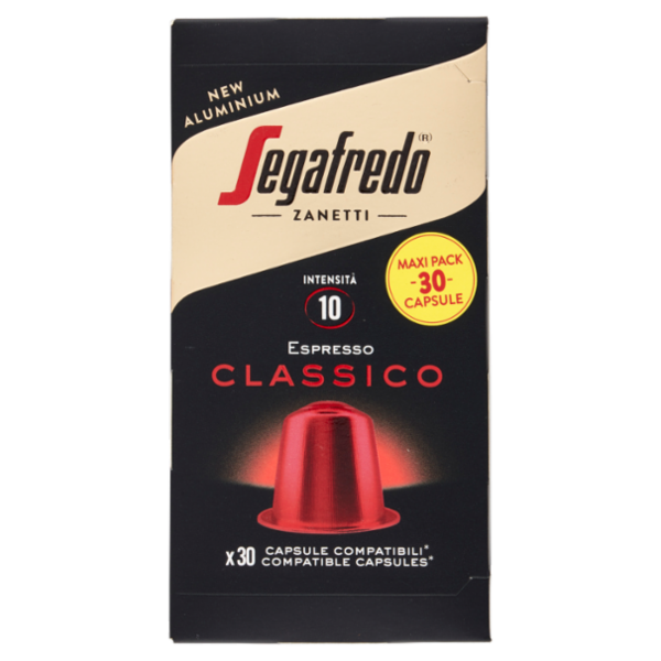 Segafredo Zanetti Espresso Classico Capsule Compatibili Nespresso* 30 x 5,1 g