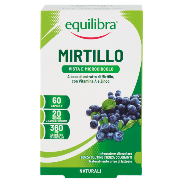 equilibra Mirtillo 60 Capsule 26 g
