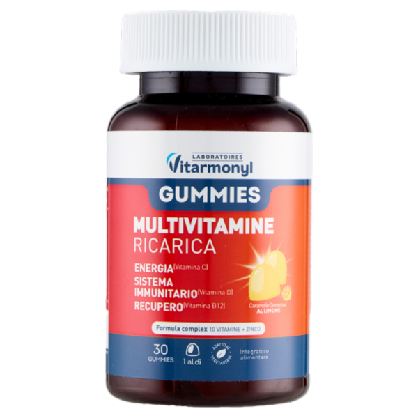 Laboratoires Vitarmonyl Gummies Multivitamine Ricarica 30 Gummies 75 g