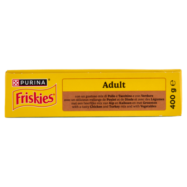 PURINA FRISKIES Adult Pollo e Tacchino e con Verdure 400g
