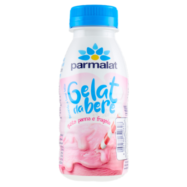 parmalat Gelat da Bere UHT Panna e Fragola 250ml