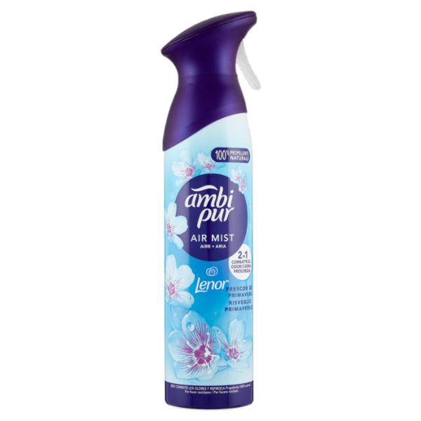 Ambi Pur Profumatore per Ambienti Deodorante Spray, Risveglio Primaverile 185 ml