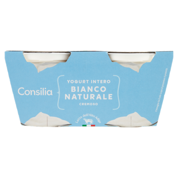 Consilia Yogurt Intero Bianco Naturale 2x125 g