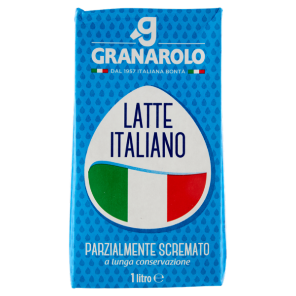 Granarolo Latte Italiano Parzialmente Scremato a lunga conservazione 1 l