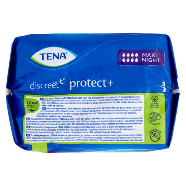 Tena discreet protect+ Maxi Night Assorbenti Notte 6 pz