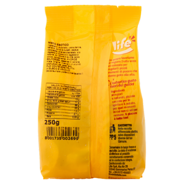 life Misto Disidratato 250 g