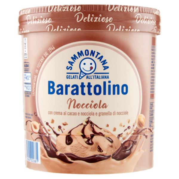 Sammontana Barattolino Delizioso Nocciola 500 g